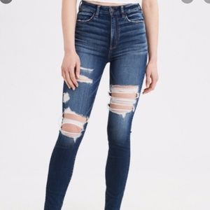 American Eagle ripped jeans